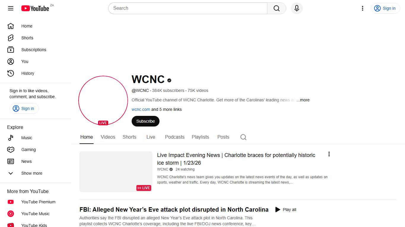 WCNC - YouTube